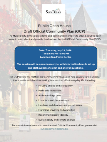 OCP Public Open House Invite